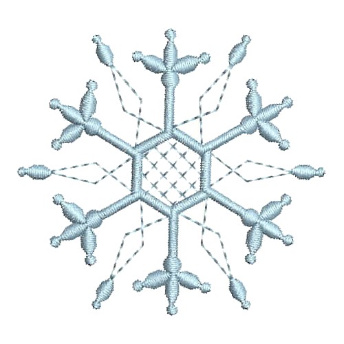 snowflake machine embroidery design needle passion embroidery npe